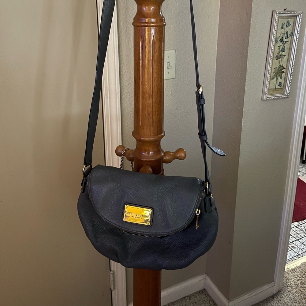 Marc Jacobs New York Leather Shoulder or Crossbody Bag